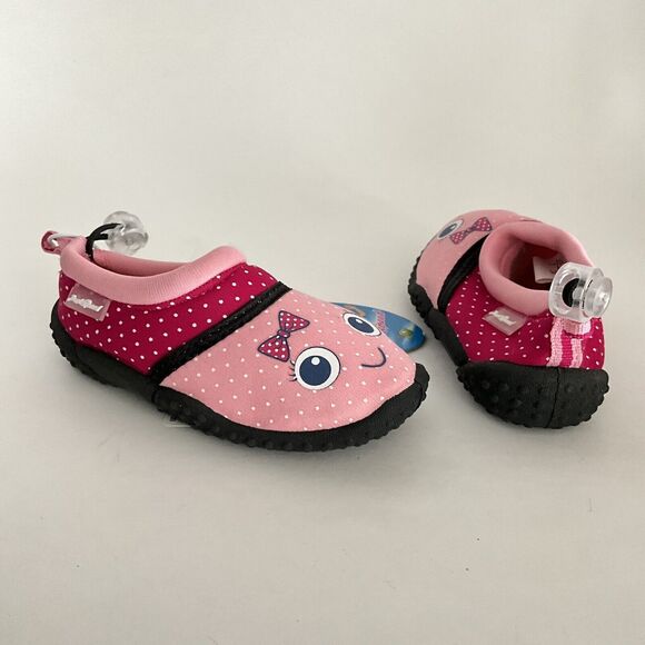 Just Speed Water Shoes Kids Size 7M Pink Slip On Comfort Beach Pool - Picture 3 of 11
